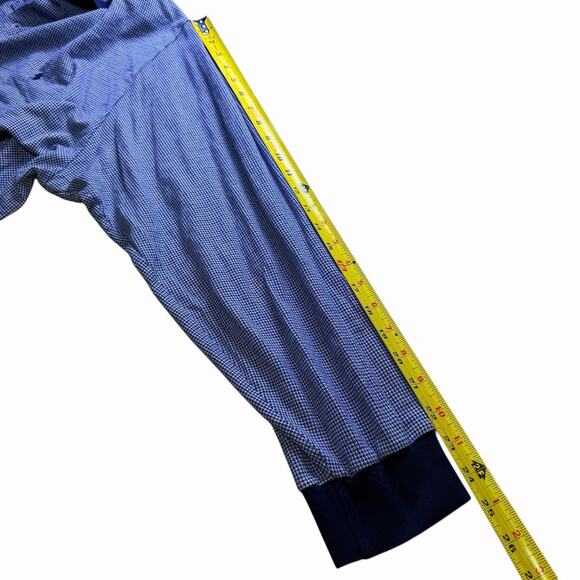 Vtg Polo By Ralph Lauren Polo Shirt 2XL XXL Blue Men's L/S Pima Cotton Preppy - Picture 4 of 8